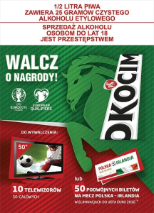 Konkurs: Loteria Okocim w sieci POLOmarket