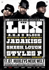 Konkurs "Wygraj zaproszenie na koncert THE LOX (support: Peja + So Realistic)" Berlin (do godz. 12.00)
