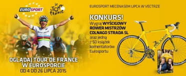 Konkurs "Eurosport mecenasem miesiąca lipca" Vectra