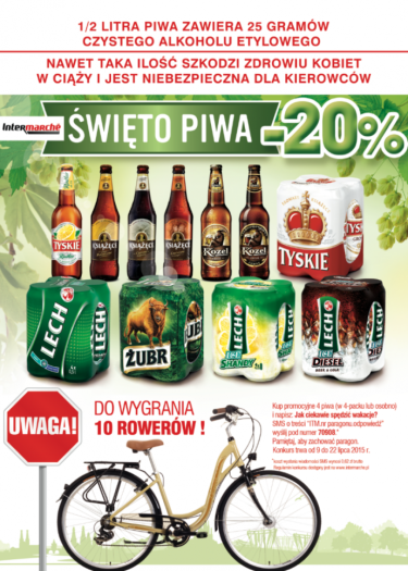Konkurs "Święto Piwa" Intermarche