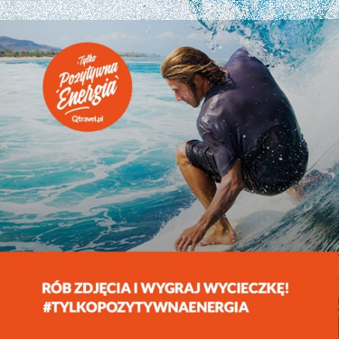 Konkurs "Qtravel.pl - Tylko Pozytywna Energia"