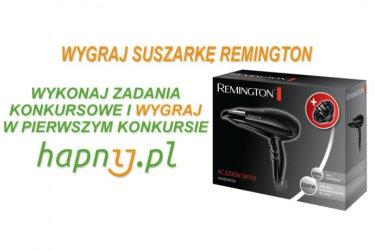 Konkurs: wygraj suszarkę Remington