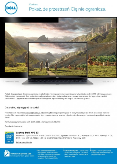 Konkurs "Pokaż, że przestrzeń Cię nie ogranicza"