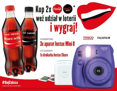 Konkurs "Złap całusa" Tesco