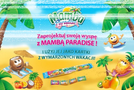 Konkurs "Kartka Wakacyjna Mamba Paradise"