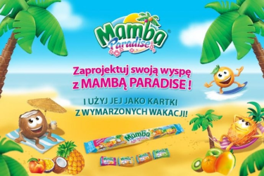 Konkurs "Kartka Wakacyjna Mamba Paradise"