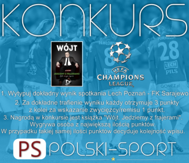 Wytypuj wynik meczu i wygraj książkę