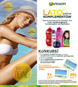 Konkurs "Lato Pełne Komplementów" Carrefour