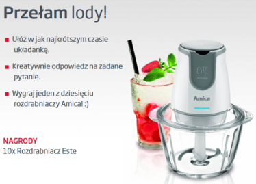 Konkurs "AMICA - Zostań lodołamaczem"