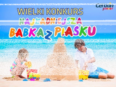 Konkurs fotograficzny "Najładniejsza babka z piasku" do godz. 9:00