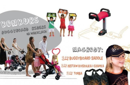 Wygraj wygodne siodełko BUGGYBOARD SADDLE
