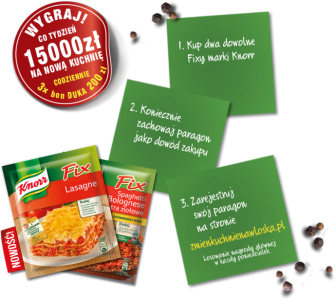 Konkurs "Zmień kuchnię na włoską!"