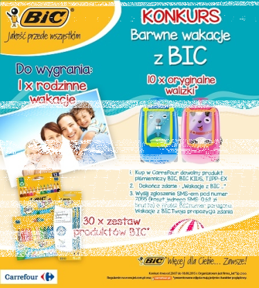 Konkurs: Barwne Wakacje z BIC