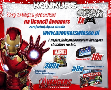 Konkurs "Avengers w Tesco"