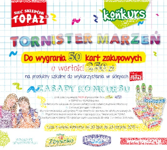 Konkurs "Tornister marzeń"