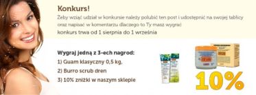 Konkurs "Kosmetyki Guam"