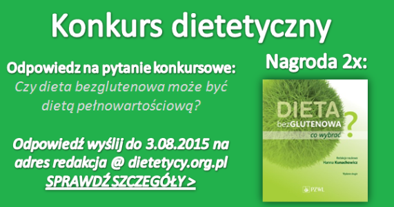 Konkurs: Dieta bezglutenowa
