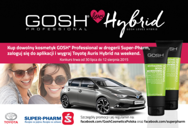 Konkurs "Gosh Loves Hybrid" w Super-Pharm