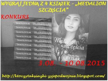 Wygraj jedną z 4 książek "Medalion szczęścia"