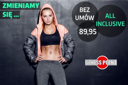 Wygraj karnet miesięczny + 1h TRENING PERSONALNY ! Fitness Point Rzeszów
