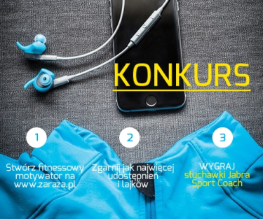 Konkurs: wygraj słuchawki jabra sport coach