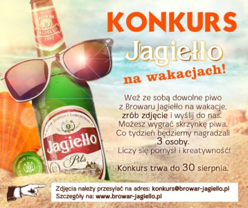 Konkurs "Jagiełło na wakacjach"