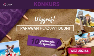 Wygraj parawan plażowy DUON