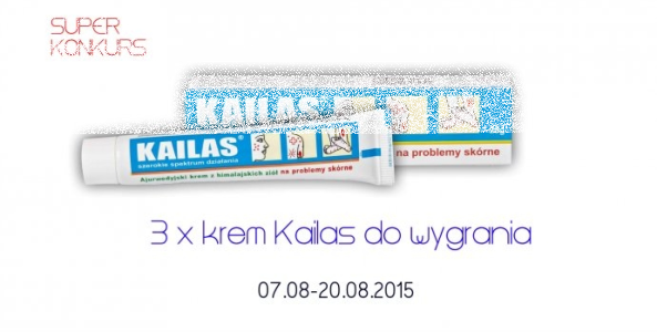 Konkurs: wygraj 1 z 3 kremów Kailas