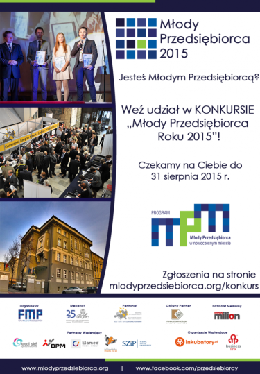 Konkurs Młody Przedsiębiorca Roku 2015