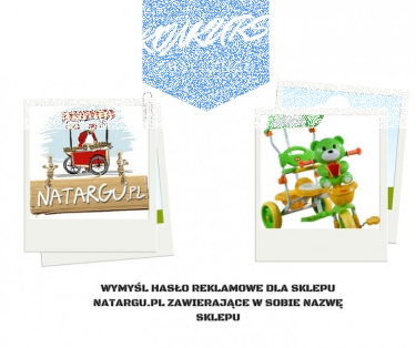 Konkurs "Hasło Reklamowe NATARGU.PL"