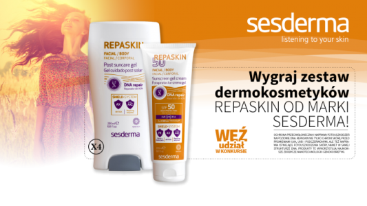 Wygraj kosmetyki Repaskin i zadbaj z nami o swoją skórę