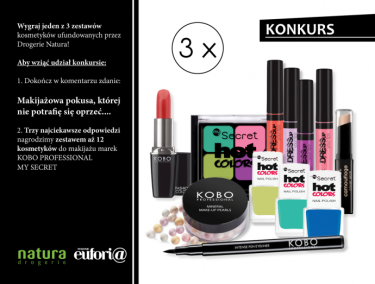 Konkurs "Makijażowa pokusa, której nie potrafię się oprzeć"