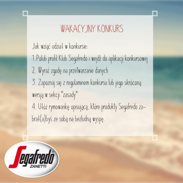 Konkurs "Na bezludną wyspę zabrał(a)bym..."