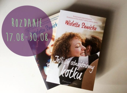 Konkurs: Rozdanie książek Wioletty Sawickiej