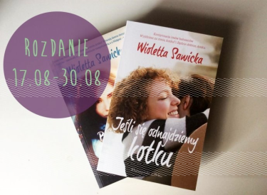 Konkurs: Rozdanie książek Wioletty Sawickiej