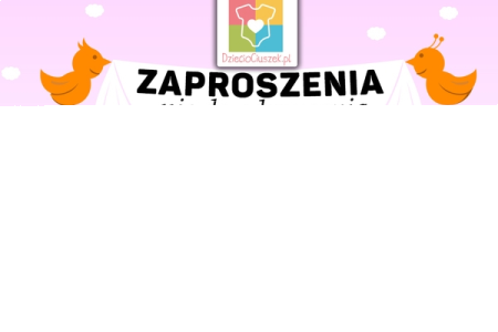 Konkurs z zaproszeniami - edycja sierpniowa