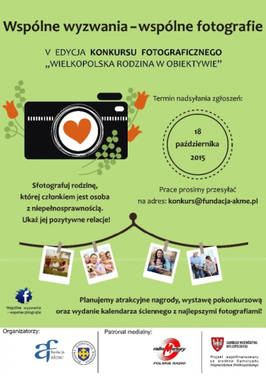 Konkurs "Wielkopolska Rodzina w Obiektywie"
