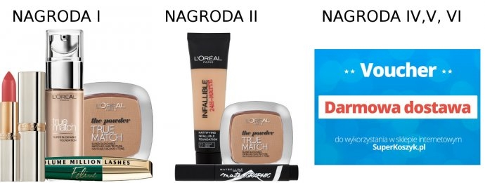 Wygraj zestaw kosmetyków L’Oreal Paris