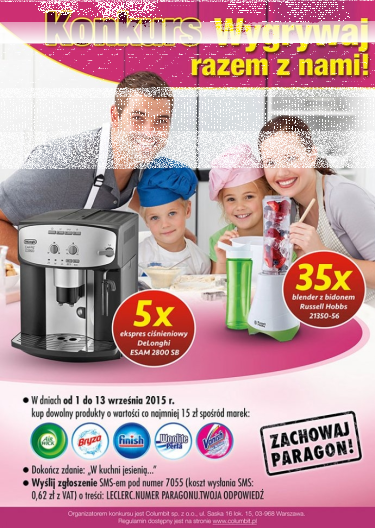 Konkurs: wygrywaj razem z nami, E.Leclerc