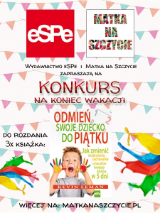 Konkurs na koniec wakacji z Wydawnictwem eSPe