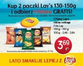 Konkurs "Kup Lays i otrzymaj frisbee" POLOmarket