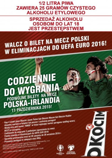 Loteria Okocim w sklepach Mila