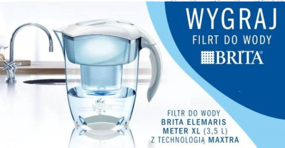 Wygraj filtr do wody, do godz. 11:00