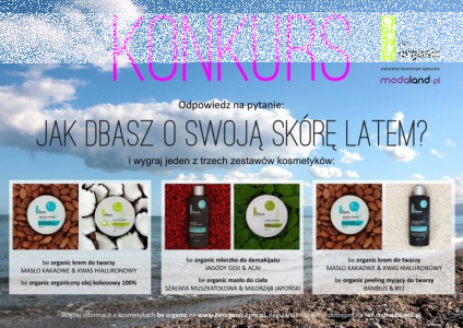 Konkurs: wygraj kosmetyki Be Ogranic