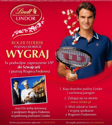 Konkurs "Poznaj osobiście Rogera Federera"