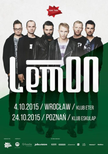 Wygraj wejściówkę na Lemon, Wrocław, Poznań