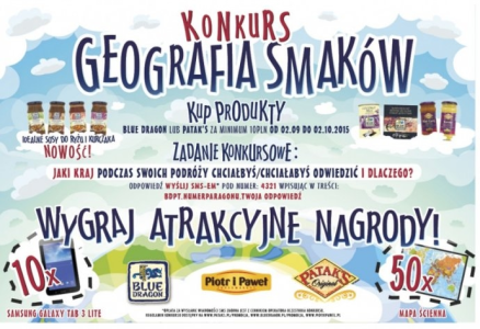 Konkurs "Geografia Smaków"