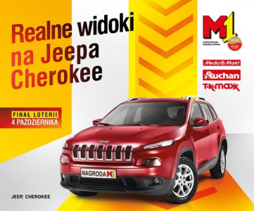 Konkurs "Realne widoki na Jeepa Cherokee w M1 Zabrze"