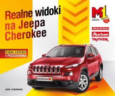 Konkurs "Realne widoki na Jeepa Cherokee w M1 Zabrze"