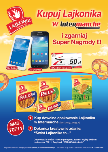 Kupuj Lajkonika i zgarniaj nagrody, Intermarche